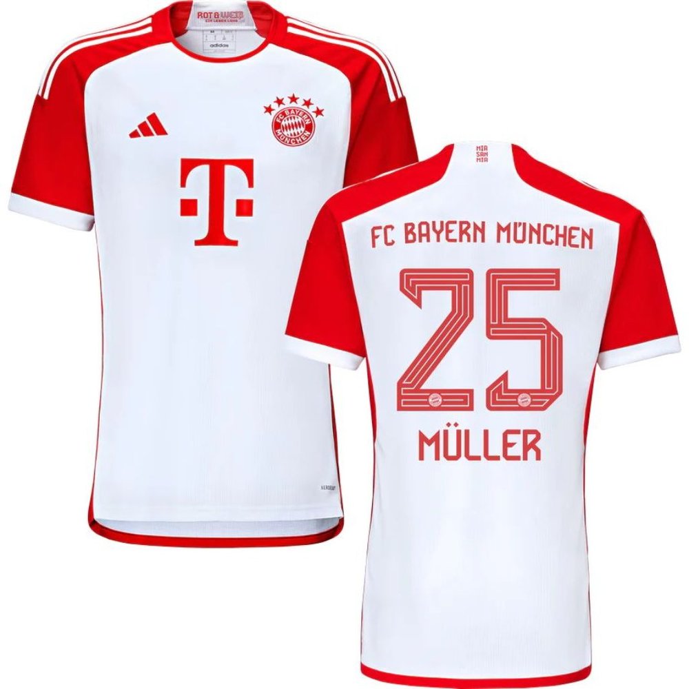 Bayern Munich FC Thomas Muller 2023-24 Home Jersey